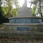 War Memorial re-lettering and new Plaque